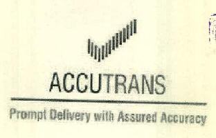 Accutrans Prompt Delivery With Assured Accuracy Device mark 2925862 Trademark