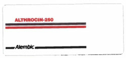 Althrocin-250 Device mark 1111900 Trademark
