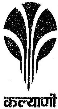 Kalyani (label) Device mark 441417 Trademark