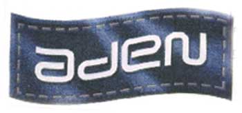 Aden [lable] Device mark 1373650 Trademark