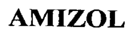 Amizol (label) Device mark 1362958 Trademark