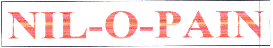 Nil-o-pain Device mark 1938266 Trademark