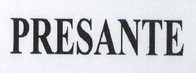 Presante Device mark 1746510 Trademark
