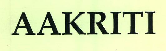 Aakriti Device mark 2427150 Trademark