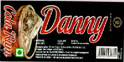 Danny Cola Rum Device mark 2312965 Trademark