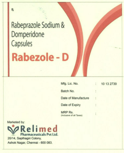 Rabezole-d Device mark 2219457 Trademark