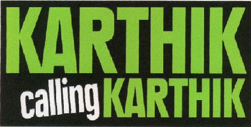 Karthik Calling Karthik Device mark 2315316 Trademark