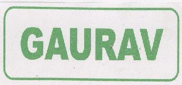 Gaurav With Label Device mark 1744084 Trademark
