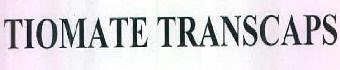 Tiomate Transcaps Device mark 2891327 Trademark