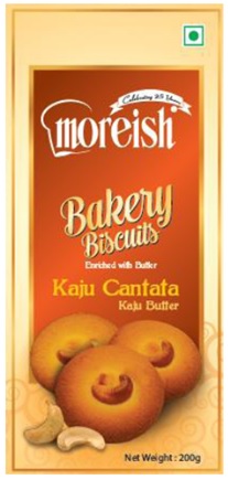 Moreish Bakery Biscuits Kaju Cantata Device mark 2883635 Trademark