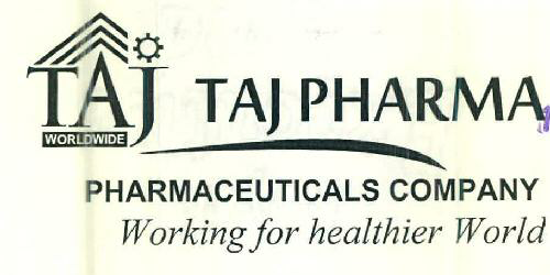 Taj Worldwide Taj Pharmaceutical Company Working For Healthier World Device mark 2790808 Trademark