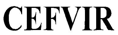 Cefvir Device mark 2583282 Trademark
