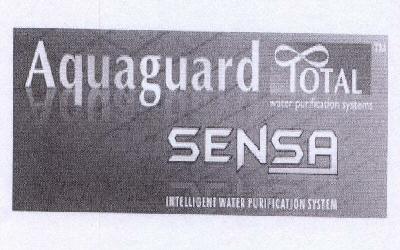 Aquaguard Total Sensa Device mark 1634103 Trademark