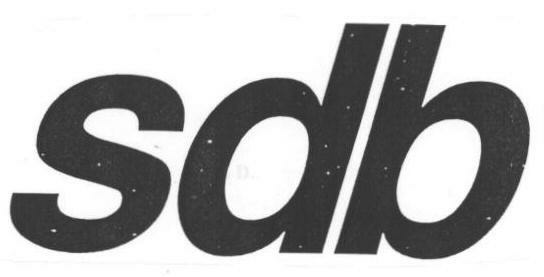Sdb (label) Device mark 1637851 Trademark