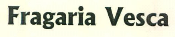 Fragaria Vesca Device mark 2824431 Trademark