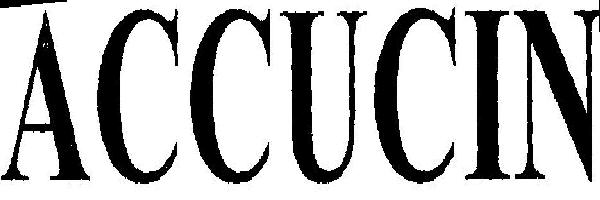 Accucin (device) Device mark 2468185 Trademark