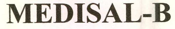 Medisal-b Device mark 2521725 Trademark
