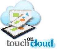 Touch-on-cloud (with Device Of E-tablet And Cloud) Device mark 2678741 Trademark