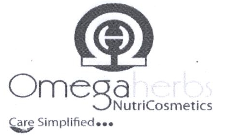 Oh Omegaherbs Nutricosmetics Device mark 2412008 Trademark