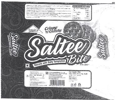 Saltee Bite Device mark 1985027 Trademark