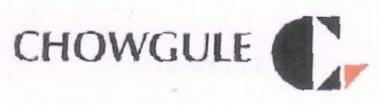 Chowgule (device) Device mark 1671790 Trademark