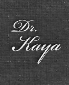 Dr. Kaya (label) Device mark 2298405 Trademark