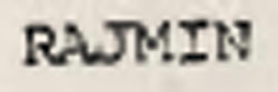 Rajmin Device mark 741716 Trademark