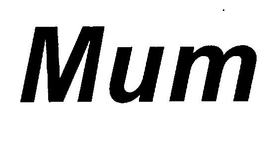 Mum(device) Device mark 2196267 Trademark