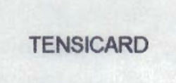 Tensicard Device mark 900077 Trademark