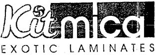 Kitmica Exotic Laminates Device mark 757814 Trademark