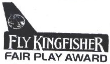 Fly Kingfisher Fair Play Award Device mark 1835947 Trademark