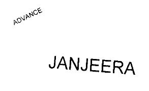 Advance Janjeera Device mark 1910540 Trademark