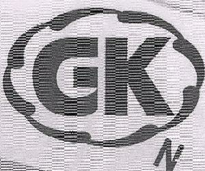 Gk (label) Device mark 1357199 Trademark