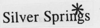 Silver Springs (device Of Flower) Device mark 1588683 Trademark