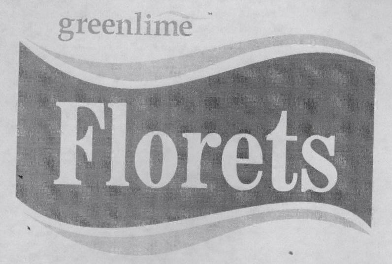 Greenlime Florets (letter Written On Dark Background) Device mark 1466345 Trademark