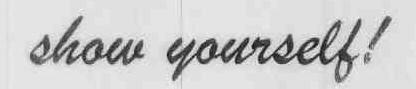 Show Yourself ! Device mark 1712929 Trademark