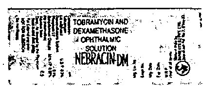 Nebracin-dm (label) Device mark 707905 Trademark
