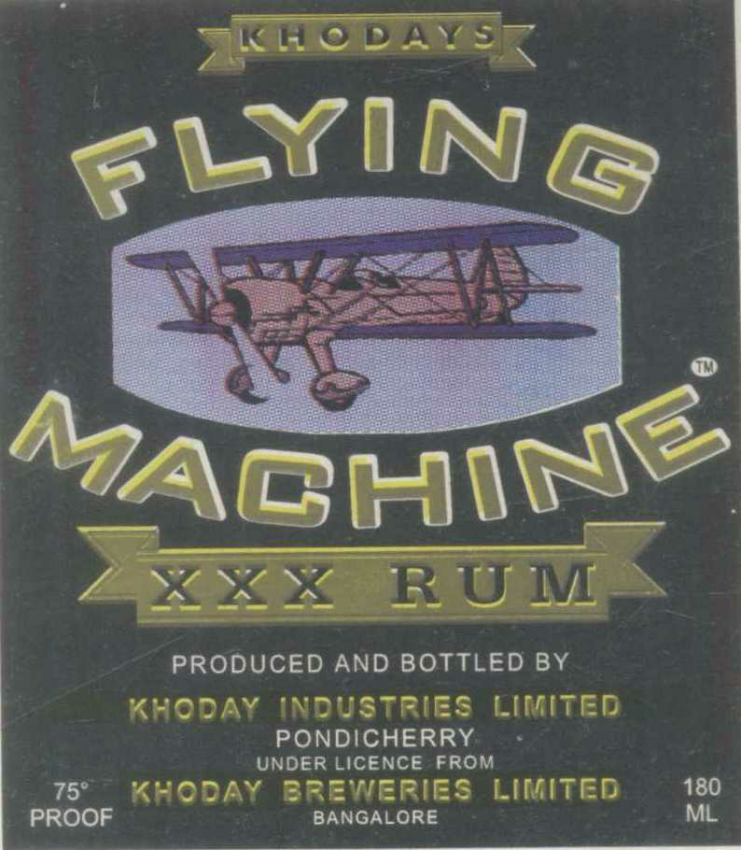 Flying Machine (label) Device mark 900924 Trademark