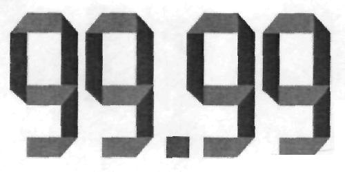 99.99 (logo) Device mark 2259555 Trademark
