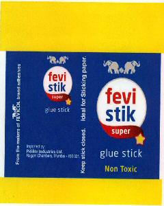 Fevi Stik Super (device Of Elephant) Device mark 2321890 Trademark