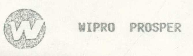 Wipro Prosper (logo) Device mark 758704 Trademark