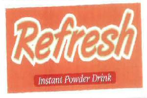 Refresh, Instant Powder Drinks With Lable Device mark 1498556 Trademark
