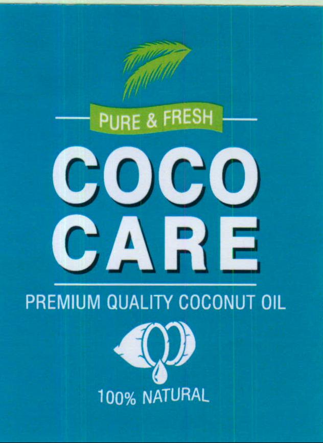 Pure And Fresh Coco Care Premium Quality Coconut Oil Device mark 2098452 Trademark