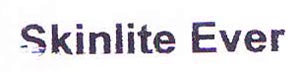 Skinlite Ever Device mark 1904187 Trademark