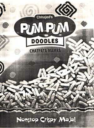 Chhajed"s Pum-pum (label) Device mark 1171182 Trademark