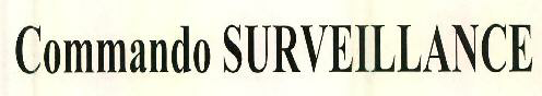 Commando Surveillance Device mark 2671189 Trademark
