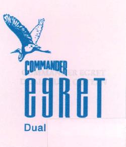 Commander Egret Dual Device mark 2232566 Trademark