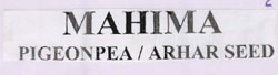 Mahima Pigeonpea / Arhar Seed Device mark 1768892 Trademark