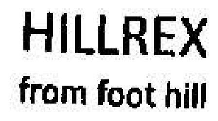 Hillrex From Foot Hill Device mark 1900541 Trademark