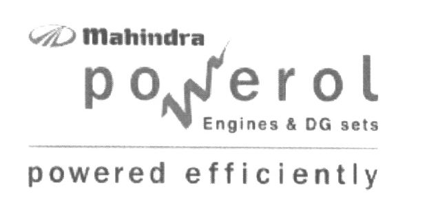 Mahindra Powerol (logo) Device mark 1507677 Trademark